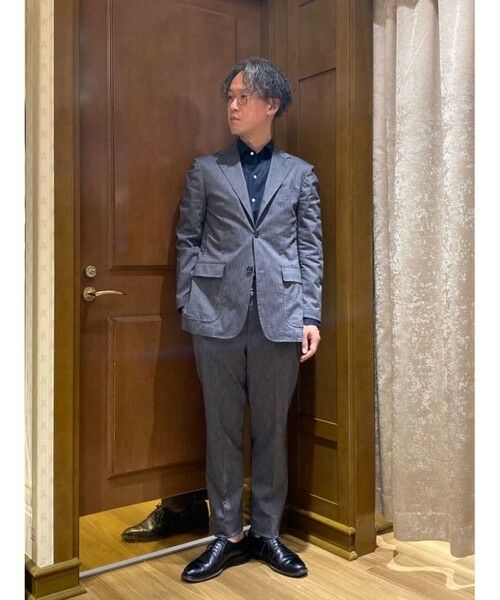 Brooks Brothers / ブルックス ブラザーズ テーラードジャケット | コットンブレンド　ウォッシャブル　段返り３釦アンコンジャケット　TOKYO model | 詳細14