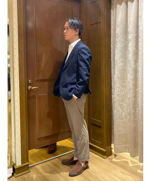 Brooks Brothers / ブルックス ブラザーズ テーラードジャケット | ウール／ポリエステル　シアサッカー　シングル２釦アンコンジャケット　Classic | 詳細8