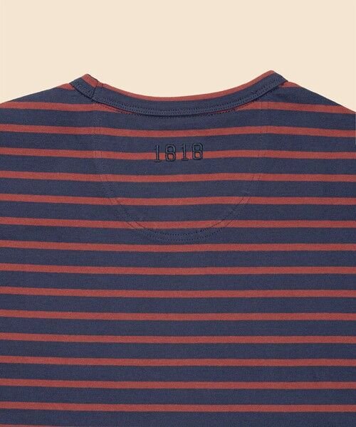 Brooks Brothers / ブルックス ブラザーズ Tシャツ | コットン GFロゴ マリナーストライプ ロングスリーブTシャツ | 詳細12