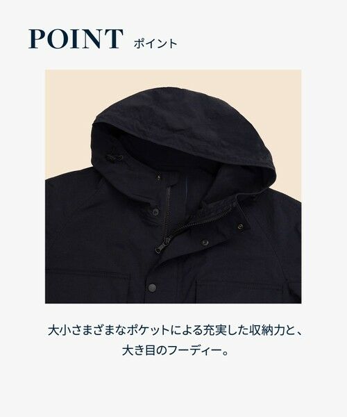 Brooks Brothers / ブルックス ブラザーズ その他アウター | ナイロン フーデッド ウィンドブレーカー | 詳細9