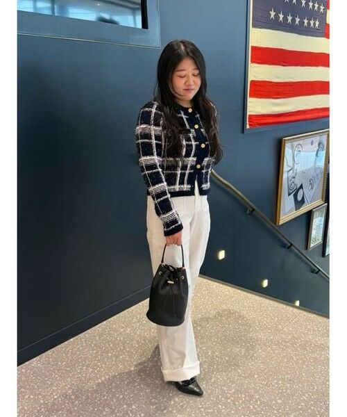 Brooks Brothers / ブルックス ブラザーズ ノーカラージャケット | コットンブレンド ファンシーツイード GFメタルボタン ノーカラージャケット | 詳細5