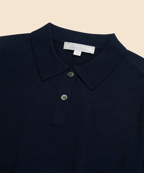 Brooks Brothers / ブルックス ブラザーズ ポロシャツ | 【Double B Collection】コットン　BBロゴ　ポロセーター | 詳細3