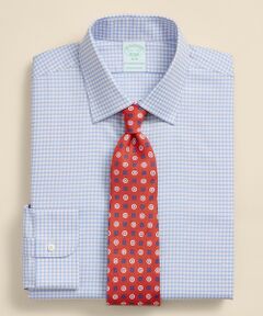 Brooks Brothers / ブルックス ブラザーズ シャツ・ブラウス | Brooks Brothers Explorer　スーピマコットンブレンド　シーズナルパターン　ドレスシャツ　Slim Fit