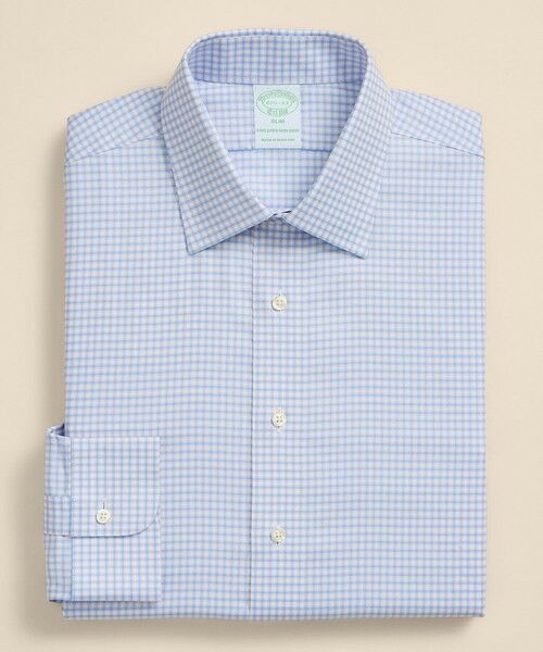 Brooks Brothers / ブルックス ブラザーズ シャツ・ブラウス | Brooks Brothers Explorer　スーピマコットンブレンド　シーズナルパターン　ドレスシャツ　Slim Fit | 詳細8
