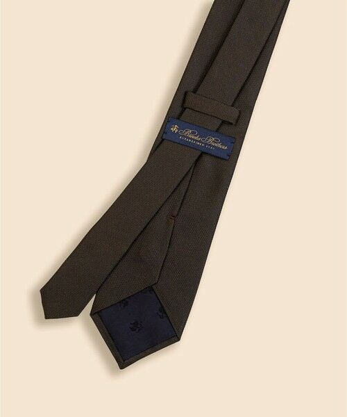 Brooks Brothers / ブルックス ブラザーズ ネクタイ | シルク　バスケットウィーブ　ソラーロ　ソリッドタイ | 詳細1