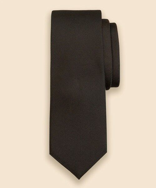 Brooks Brothers / ブルックス ブラザーズ ネクタイ | シルク　バスケットウィーブ　ソラーロ　ソリッドタイ（グリーン）