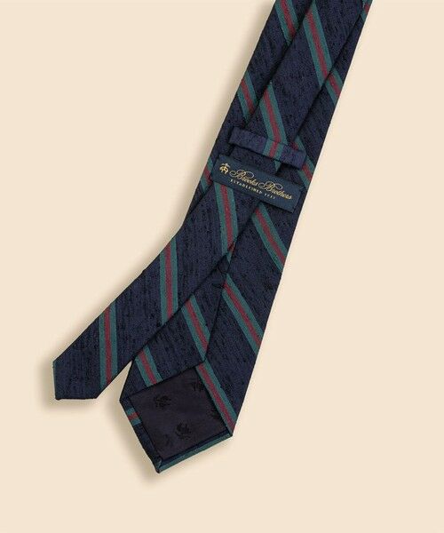 Brooks Brothers / ブルックス ブラザーズ ネクタイ | シルク　シャンタン　ストライプタイ | 詳細1