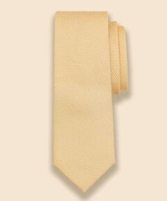 Brooks Brothers / ブルックス ブラザーズ ネクタイ | シルク／リネン　バスケットウィーブ　ソリッドタイ