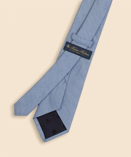 Brooks Brothers / ブルックス ブラザーズ ネクタイ | シルク／リネン　バスケットウィーブ　ソリッドタイ | 詳細2