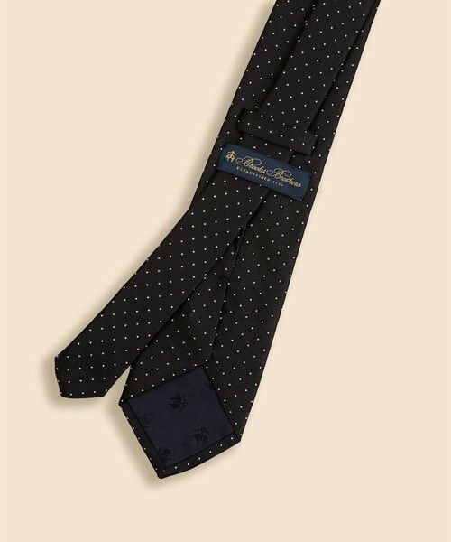 Brooks Brothers / ブルックス ブラザーズ ネクタイ | シルク　スクエア×フラワー　フォーマルタイ | 詳細1