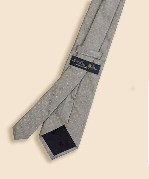 Brooks Brothers / ブルックス ブラザーズ ネクタイ | シルク　スクエア×フラワー　フォーマルタイ | 詳細2