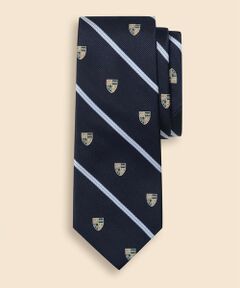 Brooks Brothers / ブルックス ブラザーズ ネクタイ | シルク　クレスト　BB#1ストライプ　レップタイ