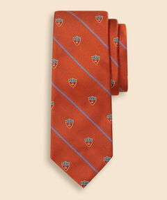 Brooks Brothers / ブルックス ブラザーズ ネクタイ | シルク　クレスト　BB#3ストライプ　レップタイ