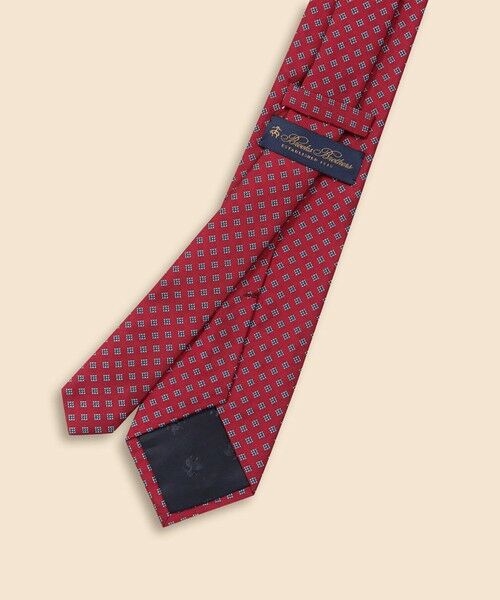 Brooks Brothers / ブルックス ブラザーズ ネクタイ | シルク　スクエアモチーフ　ジャカードタイ | 詳細2