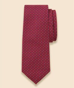 Brooks Brothers / ブルックス ブラザーズ ネクタイ | シルク　マイクロフラワーモチーフ　ジャカードタイ