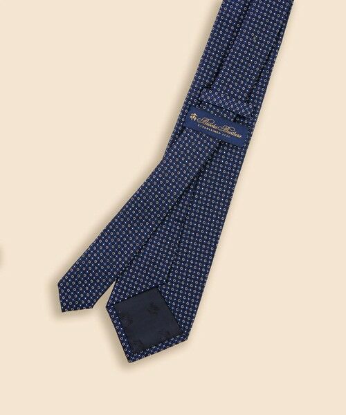 Brooks Brothers / ブルックス ブラザーズ ネクタイ | シルク　マイクロフラワーモチーフ　ジャカードタイ | 詳細1