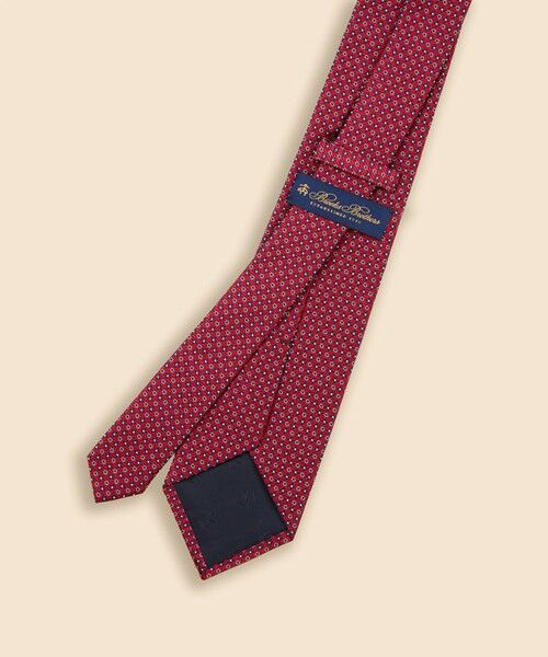 Brooks Brothers / ブルックス ブラザーズ ネクタイ | シルク　マイクロフラワーモチーフ　ジャカードタイ | 詳細2