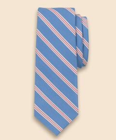 Brooks Brothers / ブルックス ブラザーズ ネクタイ | シルク／コットン　サテン　BB#1ミニストライプ　レップタイ