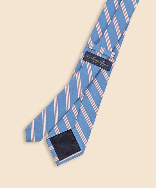 Brooks Brothers / ブルックス ブラザーズ ネクタイ | シルク／コットン　サテン　BB#1ミニストライプ　レップタイ | 詳細1