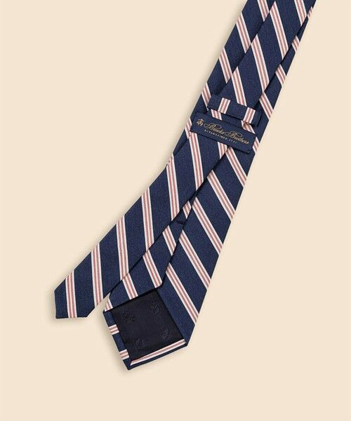 Brooks Brothers / ブルックス ブラザーズ ネクタイ | シルク／コットン　サテン　BB#1ミニストライプ　レップタイ | 詳細2