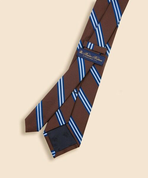 Brooks Brothers / ブルックス ブラザーズ ネクタイ | シルク　サテン　BB#1ストライプ　レップタイ | 詳細1