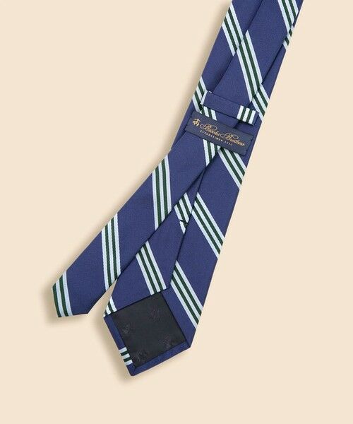 Brooks Brothers / ブルックス ブラザーズ ネクタイ | シルク　サテン　BB#1ストライプ　レップタイ | 詳細2