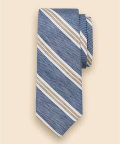 Brooks Brothers / ブルックス ブラザーズ ネクタイ | リネン／シルク　BB#1ストライプタイ