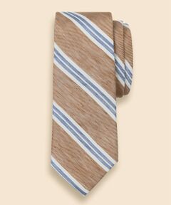 Brooks Brothers / ブルックス ブラザーズ ネクタイ | リネン／シルク　BB#1ストライプタイ