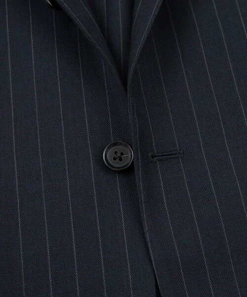 Brooks Brothers / ブルックス ブラザーズ セットアップ | リプロダクト　ウール　ハイツイスト　ピンストライプ　段返り３釦　No.1サックスーツ　Made by RING JACKET | 詳細4