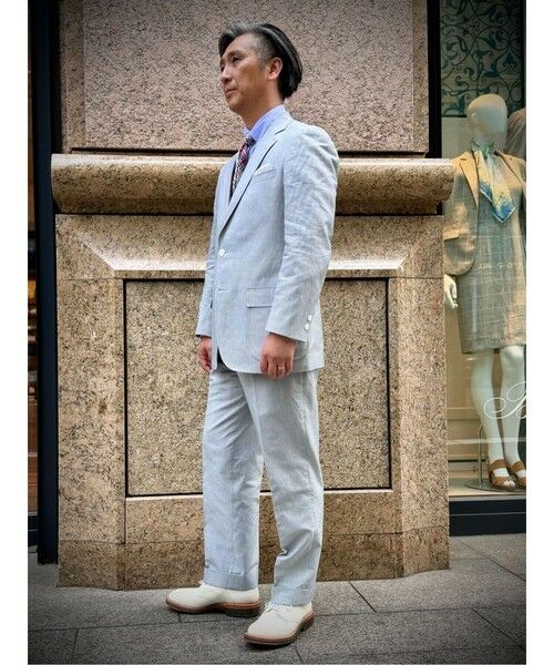 Brooks Brothers / ブルックス ブラザーズ スラックス・ドレスパンツ | コットン／ラミー　コードレーン　プレーンフロント　トラウザーズ　Traditional | 詳細5