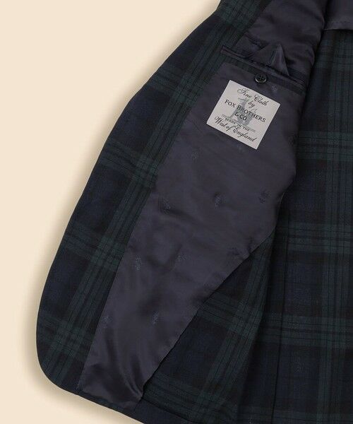 Brooks Brothers / ブルックス ブラザーズ テーラードジャケット | トロピカルウール　ブラックウォッチ　段返り３釦ジャケット　Traditional　Made by RING JACKET | 詳細4