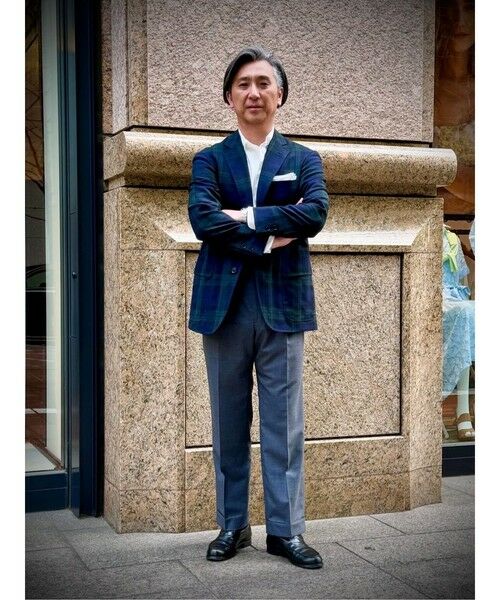 Brooks Brothers / ブルックス ブラザーズ テーラードジャケット | トロピカルウール ブラックウォッチ 段返り3釦ジャケット Traditional Made by RING JACKET | 詳細8