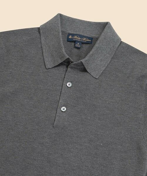 Brooks Brothers / ブルックス ブラザーズ ポロシャツ | スーピマコットン　ストレッチピケ　ショートスリーブ　ポロセーター | 詳細3