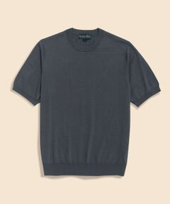 Brooks Brothers / ブルックス ブラザーズ ニット・セーター | コットン／シルク　クルーネック　ショートスリーブセーター