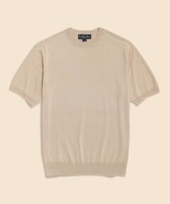 Brooks Brothers / ブルックス ブラザーズ ニット・セーター | コットン／シルク　クルーネック　ショートスリーブセーター
