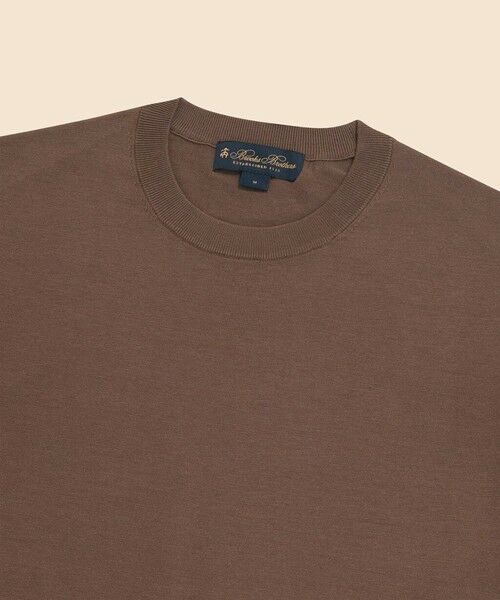Brooks Brothers / ブルックス ブラザーズ ニット・セーター | コットン／シルク　クルーネック　ショートスリーブセーター | 詳細3