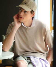 Brooks Brothers / ブルックス ブラザーズ ニット・セーター | ◆オンラインストア限定◆ ペーパーヤーン　クルーネック　ショートスリーブセーター