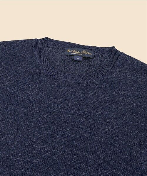 Brooks Brothers / ブルックス ブラザーズ ニット・セーター | ◆オンラインストア限定◆ ペーパーヤーン クルーネック ショートスリーブ サマーセーター | 詳細11