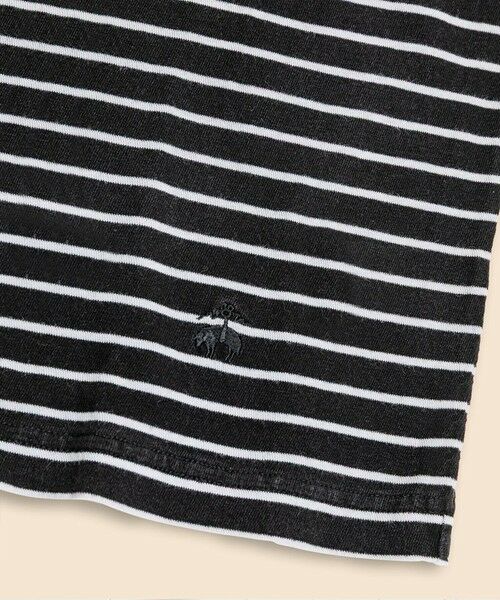 Brooks Brothers / ブルックス ブラザーズ Tシャツ | コットン　GFロゴ　マリナーストライプ　ポケットTシャツ | 詳細2