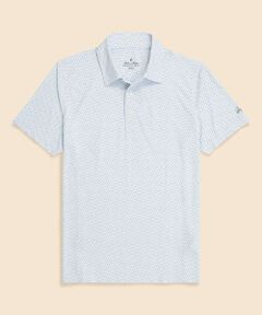 Brooks Brothers / ブルックス ブラザーズ ポロシャツ | Performance Series　ポリエステルブレンド　ストレッチジャージー　メッシュプリント　ゴルフポロシャツ