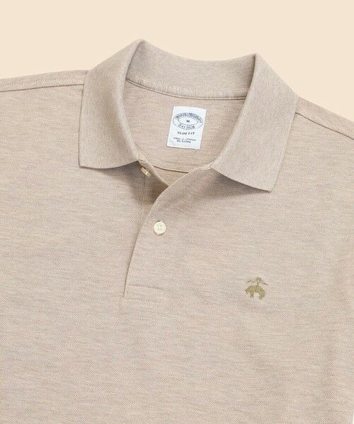 Brooks Brothers / ブルックス ブラザーズ ポロシャツ | スーピマコットン　ストレッチピケ　GFロゴ　シーズナルカラー　ポロシャツ　Slim Fit | 詳細1