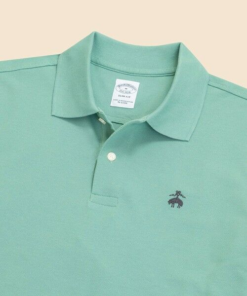 Brooks Brothers / ブルックス ブラザーズ ポロシャツ | スーピマコットン　ストレッチピケ　GFロゴ　シーズナルカラー　ポロシャツ　Slim Fit | 詳細2