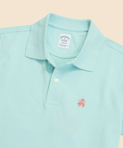 Brooks Brothers / ブルックス ブラザーズ ポロシャツ | スーピマコットン　ストレッチピケ　GFロゴ　シーズナルカラー　ポロシャツ　Slim Fit | 詳細4