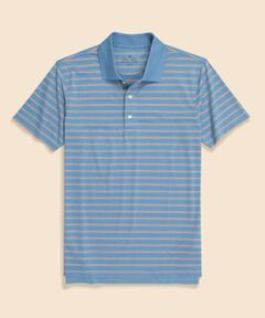 Brooks Brothers / ブルックス ブラザーズ ポロシャツ | Performance Series　ポリエステルブレンド　ストレッチジャージー　BB#1ストライプ　ゴルフポロシャツ