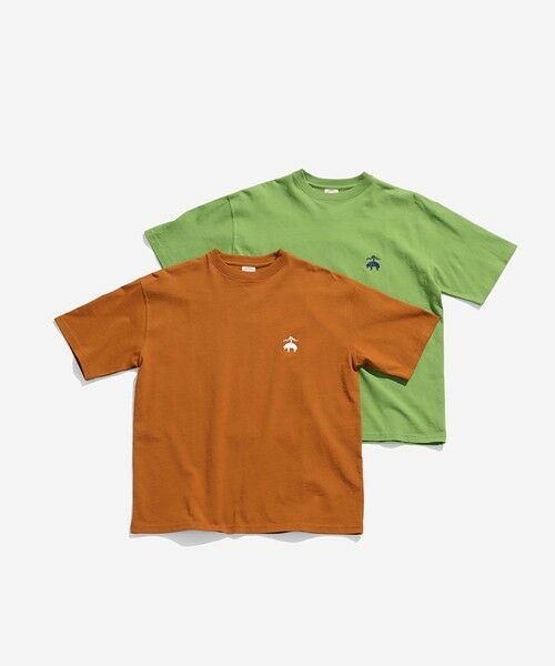 Brooks Brothers / ブルックス ブラザーズ Tシャツ | ◆オンラインストア限定◆USAコットンジャージー　ビッグGFロゴ　Tシャツ | 詳細6