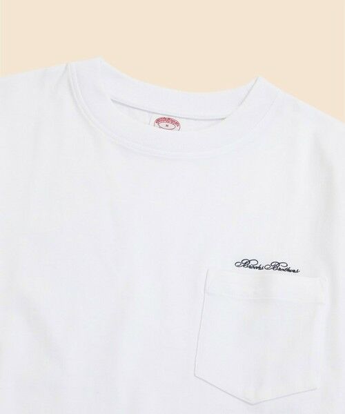 Brooks Brothers / ブルックス ブラザーズ Tシャツ | ◆オンラインストア限定◆USAコットンジャージー　ヘビーウェイト　ミニロゴ　ポケットTシャツ | 詳細5
