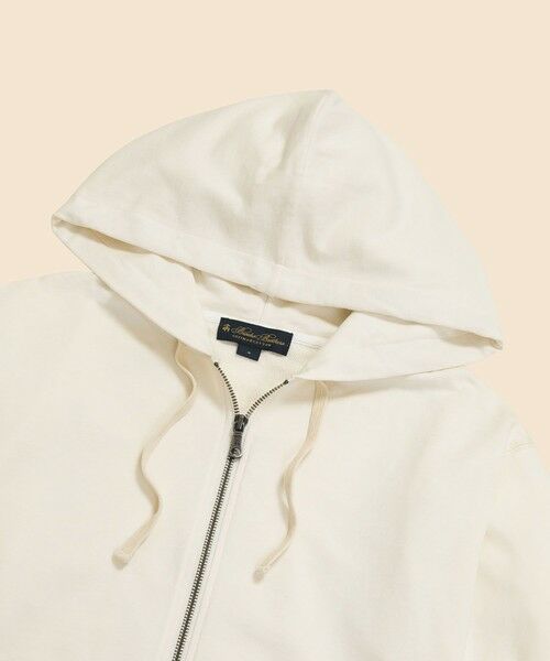 Brooks Brothers / ブルックス ブラザーズ スウェット | ◆オンラインストア限定◆ スーピマコットン　ダブルジップフーディー | 詳細1