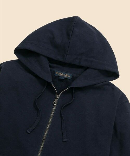 Brooks Brothers / ブルックス ブラザーズ スウェット | ◆オンラインストア限定◆ スーピマコットン ダブルジップフーディー | 詳細12