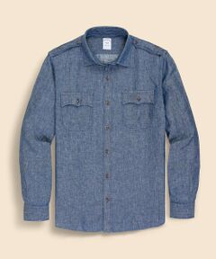 Brooks Brothers / ブルックス ブラザーズ シャツ・ブラウス | リネンツイル　ダブルポケット　シャツジャケット
