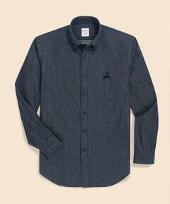 Brooks Brothers / ブルックス ブラザーズ シャツ・ブラウス | ◆オンラインストア限定◆ ビッグGFロゴ　デニムシャツ　Traditional Fit